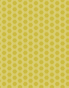 a|s cardstock - petite hexagon wasabi