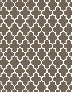 a|s cardstock - venetian patterned mushroom