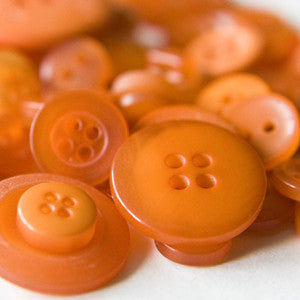 buttons - pumpkin