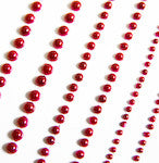 a|s pearl stickers - cranberry