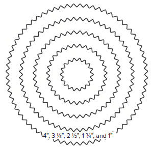 a|s die set - pinking circles 1B