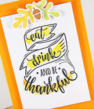 eat, drink, and be thankful