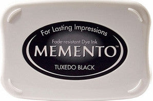 memento dye ink - tuxedo black