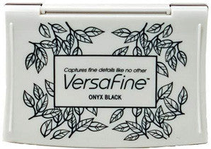 versafine ink pad - onyx black